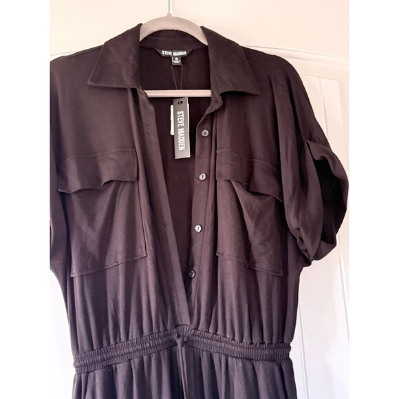 Steve Madden- Alya Jumpsuit Black size Small - Picture 3 of 4